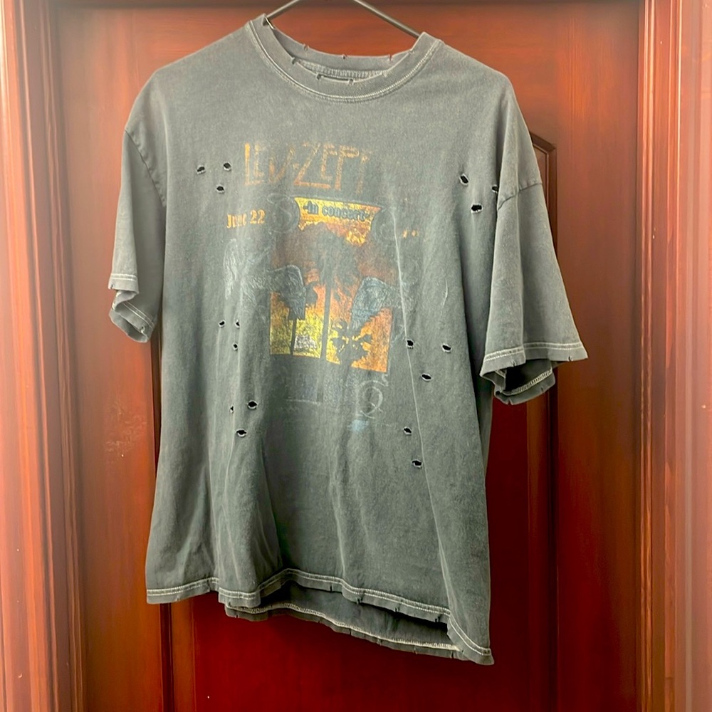 Grey Led Zeppelin Shirt